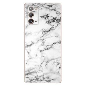 Odolné silikonové pouzdro iSaprio - White Marble 01 - Samsung Galaxy Note 20