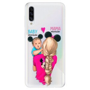 Odolné silikonové pouzdro iSaprio - Mama Mouse Blonde and Boy - Samsung Galaxy A30s