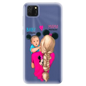 Odolné silikonové pouzdro iSaprio - Mama Mouse Blonde and Boy - Huawei Y5p
