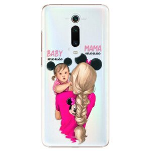 Plastové pouzdro iSaprio - Mama Mouse Blond and Girl - Xiaomi Mi 9T Pro