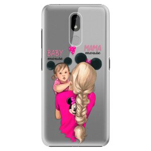 Plastové pouzdro iSaprio - Mama Mouse Blond and Girl - Nokia 3.2