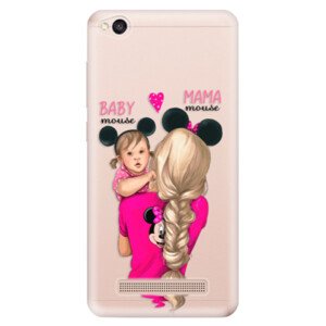 Odolné silikonové pouzdro iSaprio - Mama Mouse Blond and Girl - Xiaomi Redmi 4A