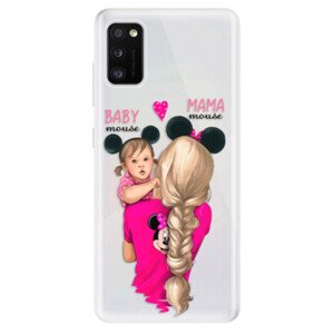 Odolné silikonové pouzdro iSaprio - Mama Mouse Blond and Girl - Samsung Galaxy A41