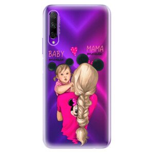 Odolné silikonové pouzdro iSaprio - Mama Mouse Blond and Girl - Honor 9X Pro