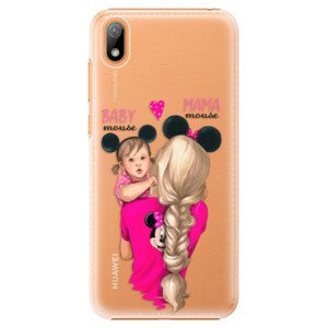 Plastové pouzdro iSaprio - Mama Mouse Blond and Girl - Huawei Y5 2019