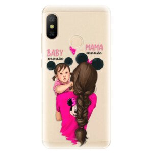 Odolné silikonové pouzdro iSaprio - Mama Mouse Brunette and Girl - Xiaomi Mi A2 Lite