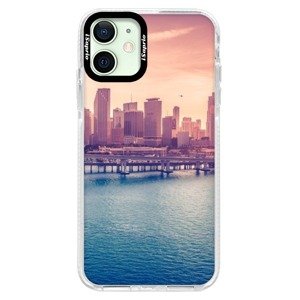 Silikonové pouzdro Bumper iSaprio - Morning in a City - iPhone 12 mini