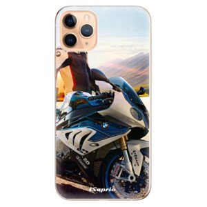 Odolné silikonové pouzdro iSaprio - Motorcycle 10 - iPhone 11 Pro Max