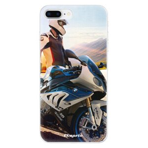Odolné silikonové pouzdro iSaprio - Motorcycle 10 - iPhone 8 Plus