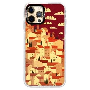 Silikonové pouzdro Bumper iSaprio - Mountain City - iPhone 12 Pro