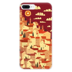 Odolné silikonové pouzdro iSaprio - Mountain City - iPhone 8 Plus