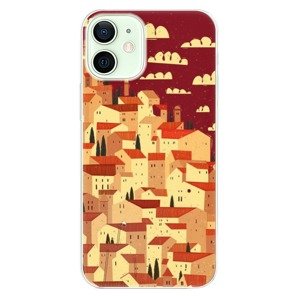 Odolné silikonové pouzdro iSaprio - Mountain City - iPhone 12