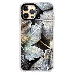 Silikonové pouzdro Bumper iSaprio - Old Leaves 01 - iPhone 12 Pro Max
