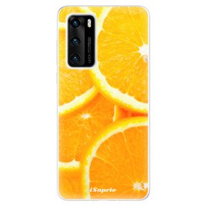 Odolné silikonové pouzdro iSaprio - Orange 10 - Huawei P40
