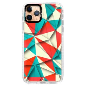 Silikonové pouzdro Bumper iSaprio - Origami Triangles - iPhone 11 Pro