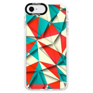 Silikonové pouzdro Bumper iSaprio - Origami Triangles - iPhone SE 2020