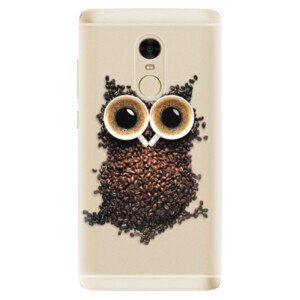 Odolné silikonové pouzdro iSaprio - Owl And Coffee - Xiaomi Redmi Note 4