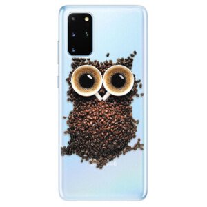 Odolné silikonové pouzdro iSaprio - Owl And Coffee - Samsung Galaxy S20+