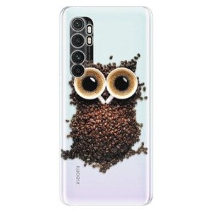 Odolné silikonové pouzdro iSaprio - Owl And Coffee - Xiaomi Mi Note 10 Lite