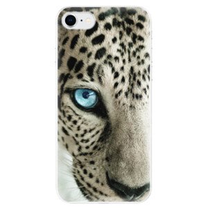 Odolné silikonové pouzdro iSaprio - White Panther - iPhone SE 2020