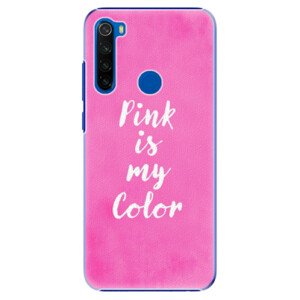 Plastové pouzdro iSaprio - Pink is my color - Xiaomi Redmi Note 8T