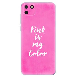 Odolné silikonové pouzdro iSaprio - Pink is my color - Huawei Y5p