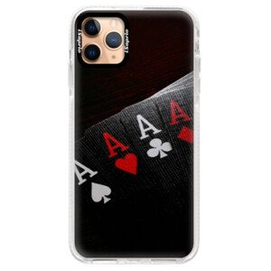 Silikonové pouzdro Bumper iSaprio - Poker - iPhone 11 Pro Max