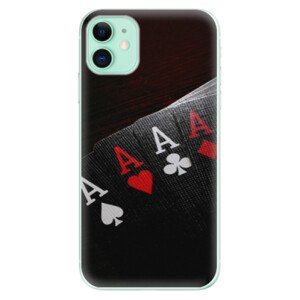 Odolné silikonové pouzdro iSaprio - Poker - iPhone 11