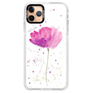 Silikonové pouzdro Bumper iSaprio - Poppies - iPhone 11 Pro Max