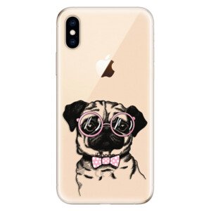 Odolné silikonové pouzdro iSaprio - The Pug - iPhone XS