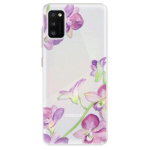 Plastové pouzdro iSaprio - Purple Orchid - Samsung Galaxy A41