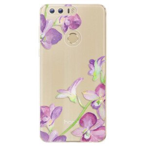 Odolné silikonové pouzdro iSaprio - Purple Orchid - Huawei Honor 8