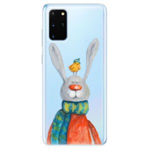 Odolné silikonové pouzdro iSaprio - Rabbit And Bird - Samsung Galaxy S20+