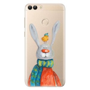 Odolné silikonové pouzdro iSaprio - Rabbit And Bird - Huawei P Smart