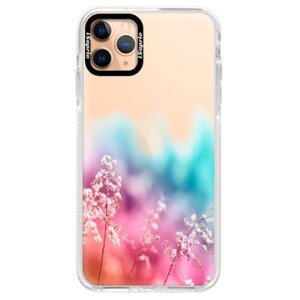 Silikonové pouzdro Bumper iSaprio - Rainbow Grass - iPhone 11 Pro Max