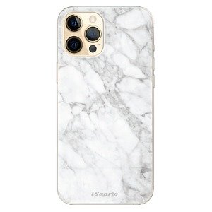 Odolné silikonové pouzdro iSaprio - SilverMarble 14 - iPhone 12 Pro Max