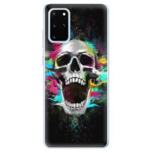 Odolné silikonové pouzdro iSaprio - Skull in Colors - Samsung Galaxy S20+