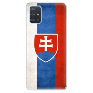 Odolné silikonové pouzdro iSaprio - Slovakia Flag - Samsung Galaxy A51