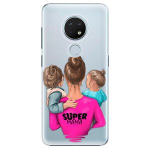 Plastové pouzdro iSaprio - Super Mama - Boy and Girl - Nokia 6.2