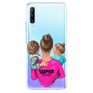 Plastové pouzdro iSaprio - Super Mama - Boy and Girl - Huawei P Smart Pro