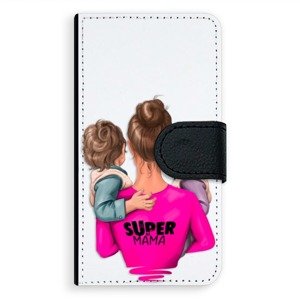 Univerzální flipové pouzdro iSaprio - Super Mama - Two Boys - Flip M