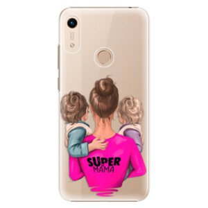 Plastové pouzdro iSaprio - Super Mama - Two Boys - Huawei Honor 8A