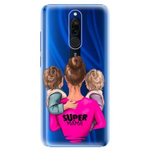 Plastové pouzdro iSaprio - Super Mama - Two Boys - Xiaomi Redmi 8
