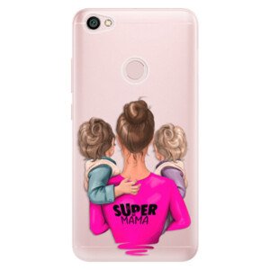 Odolné silikonové pouzdro iSaprio - Super Mama - Two Boys - Xiaomi Redmi Note 5A / 5A Prime