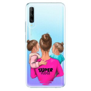 Plastové pouzdro iSaprio - Super Mama - Two Girls - Huawei P Smart Pro