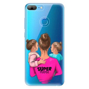 Odolné silikonové pouzdro iSaprio - Super Mama - Two Girls - Huawei Honor 9 Lite