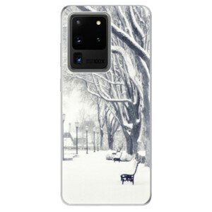 Odolné silikonové pouzdro iSaprio - Snow Park - Samsung Galaxy S20 Ultra