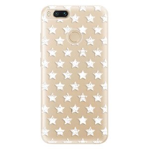 Odolné silikonové pouzdro iSaprio - Stars Pattern - white - Xiaomi Mi A1