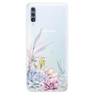 Odolné silikonové pouzdro iSaprio - Succulent 01 - Samsung Galaxy A50