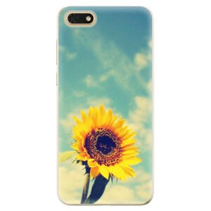 Odolné silikonové pouzdro iSaprio - Sunflower 01 - Huawei Honor 7S